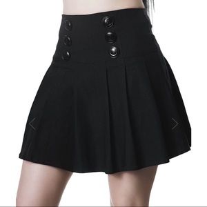 Killstar Tsukiko Pleated Skirt